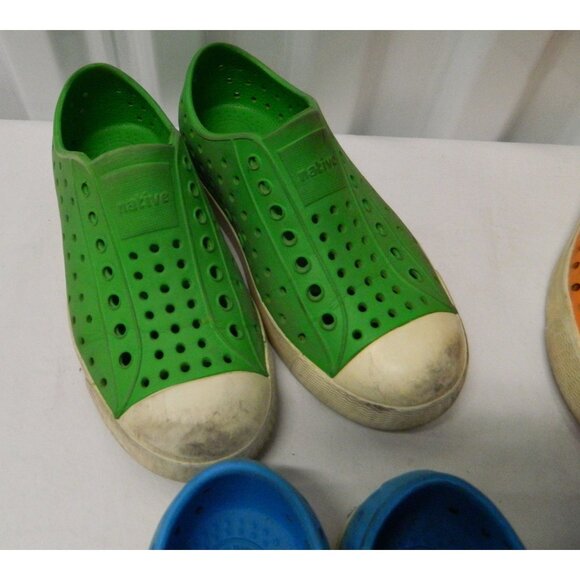 Native Jefferson Sneakers Girls Boys C12 & 13 Slip On Sneaker Water Shoes Choice - Picture 5 of 11